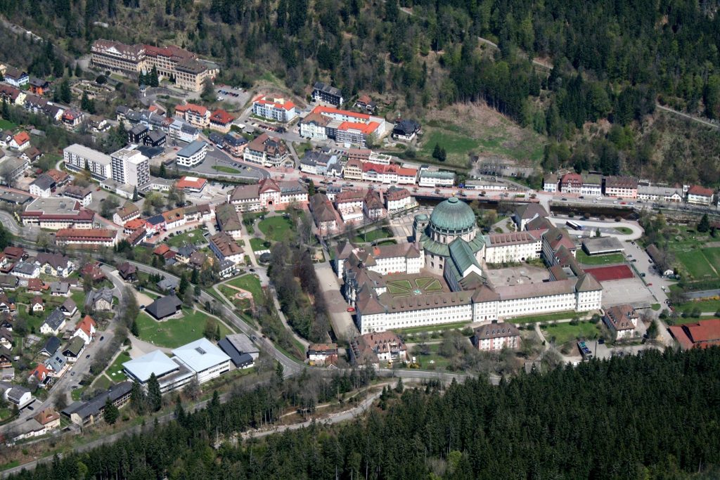 Sankt Blasien Abbey in the Black Forest