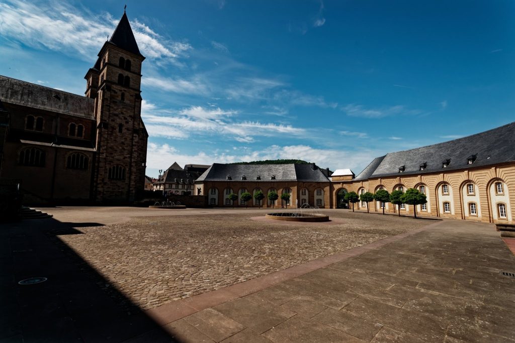 Abbey of Echternach: A Benedictine and Imperial Abbey in Luxembourg 1 Abbey of Echternach