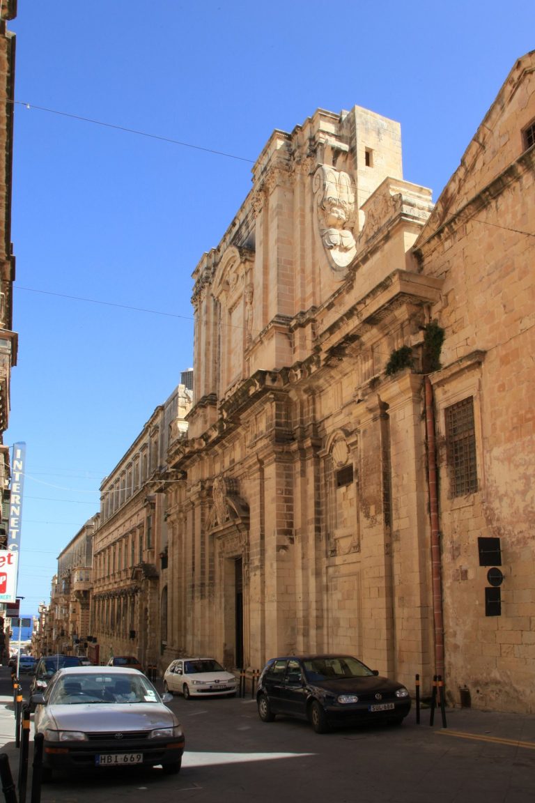 Church of the Jesuits: A Baroque Catholic Church in Valletta, Malta