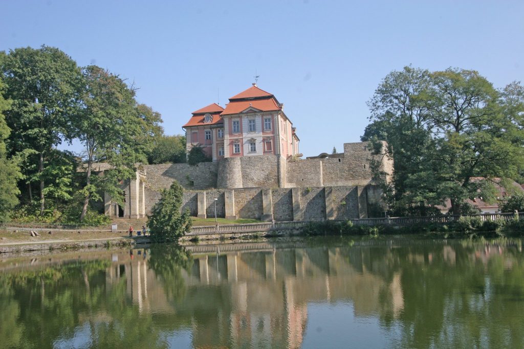 Chvalkovice Castle: A Medieval Fortress and Baroque Estate in Czechia 4 Chvalkovice Castle