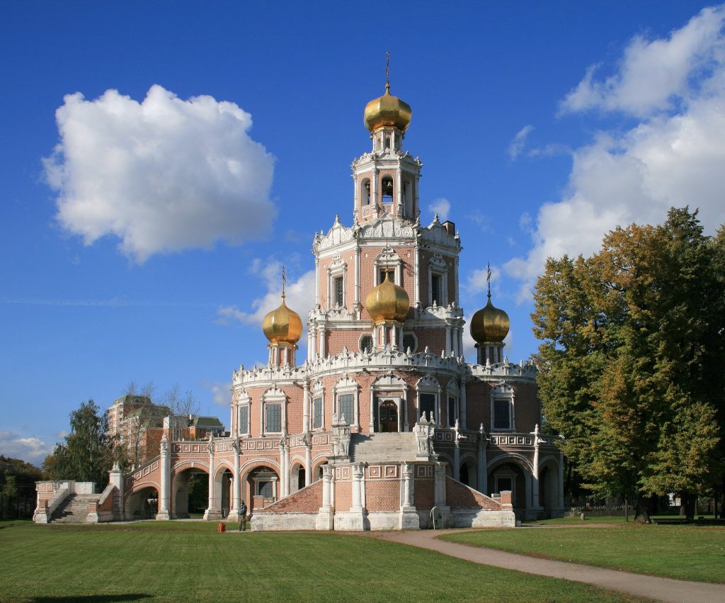 Church of the Intercession at Fili: A Naryshkin Baroque Estate Church in Moscow 1 Church of the Intercession at Fili