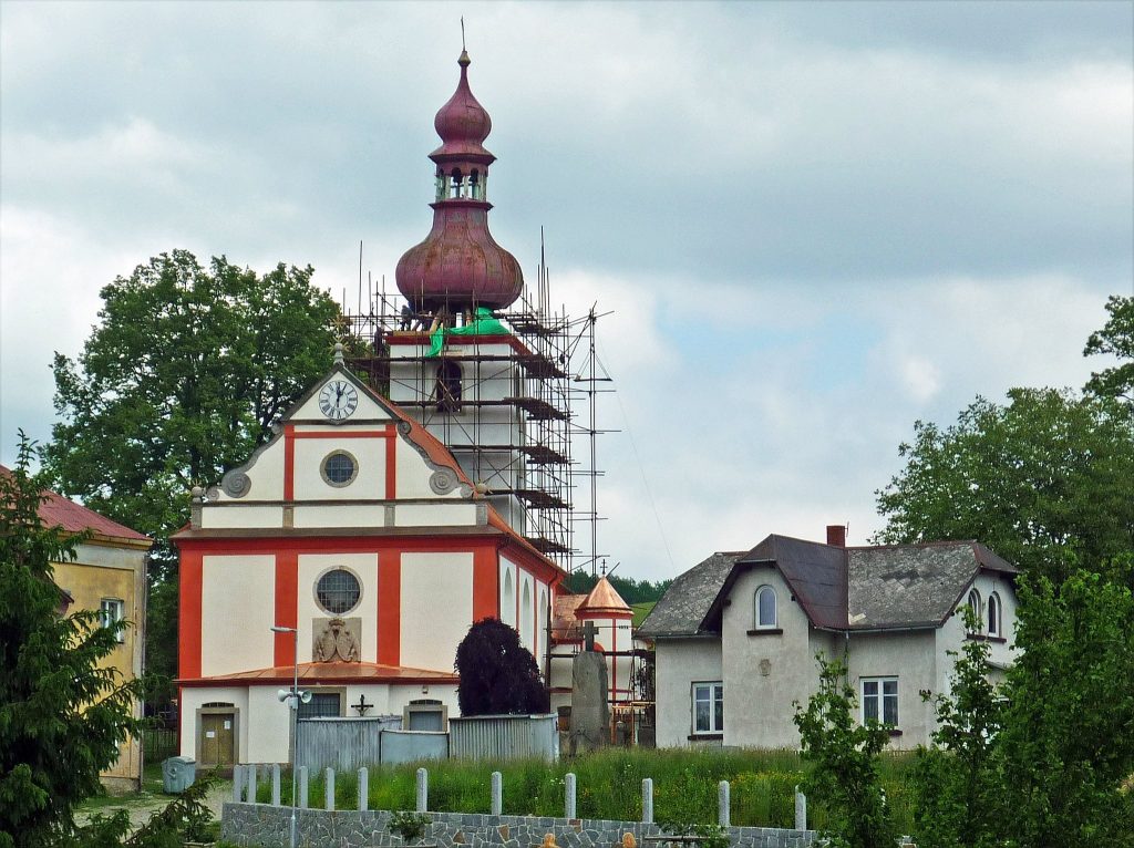 Church of Saints Simon and Jude: A Baroque Deanery Church in Lipová, Czechia 2 Church of Saints Simon and Jude