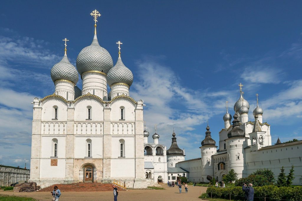 Cathedral of the Dormition of the Theotokos: Orthodox Cathedral of Rostov Veliky 2 Cathedral of the Dormition of the Theotokos