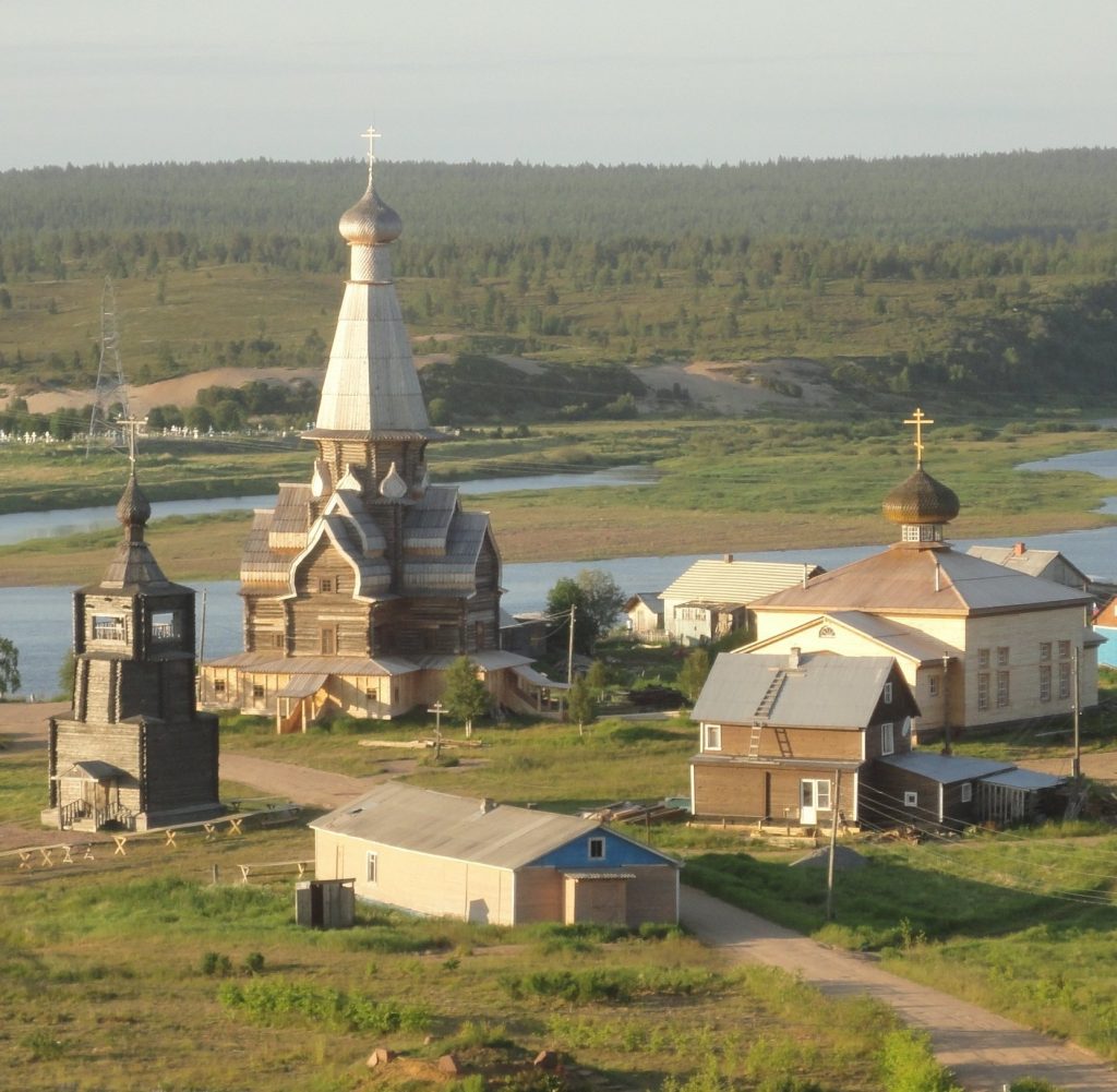 Church of the Dormition of the Theotokos in Varzuga: A Russian Wooden Orthodox Church 1 Church of the Dormition of the Theotokos (Varzuga)