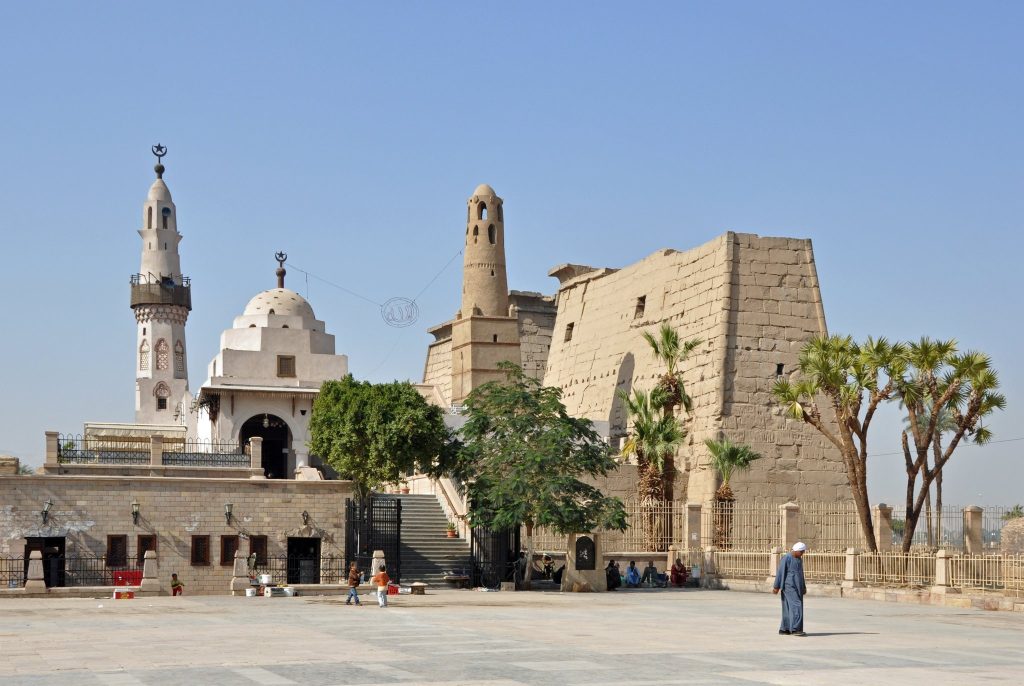 Abu Haggag Mosque: An Islamic Mosque within Luxor Temple 1 Abu Haggag Mosque
