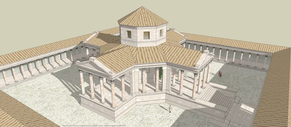 Temple of Sanxay: A Roman Water Sanctuary in France 3 temple de Sanxay