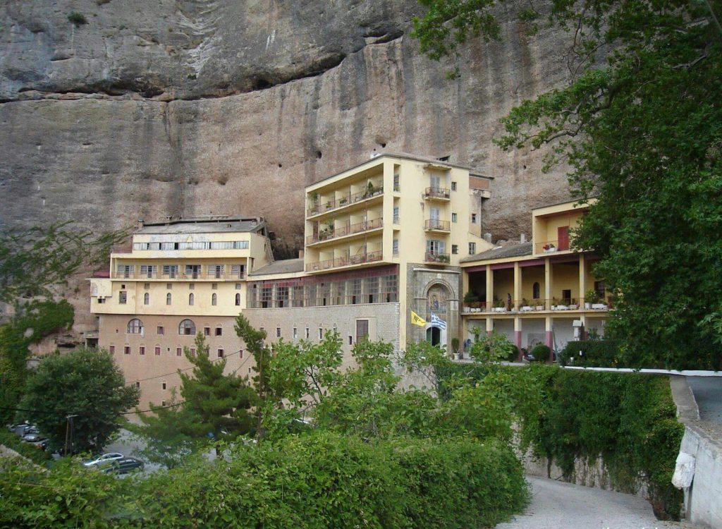 Mega Spilaio: A Greek Orthodox Monastery in Greece 1 Mega Spilaio