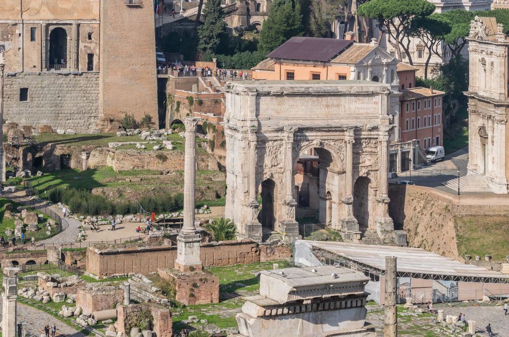 Arch of Septimius Severus: A Roman Triumphal Arch in the Roman Forum 4 Arch of Septimius Severus (Roman Forum)