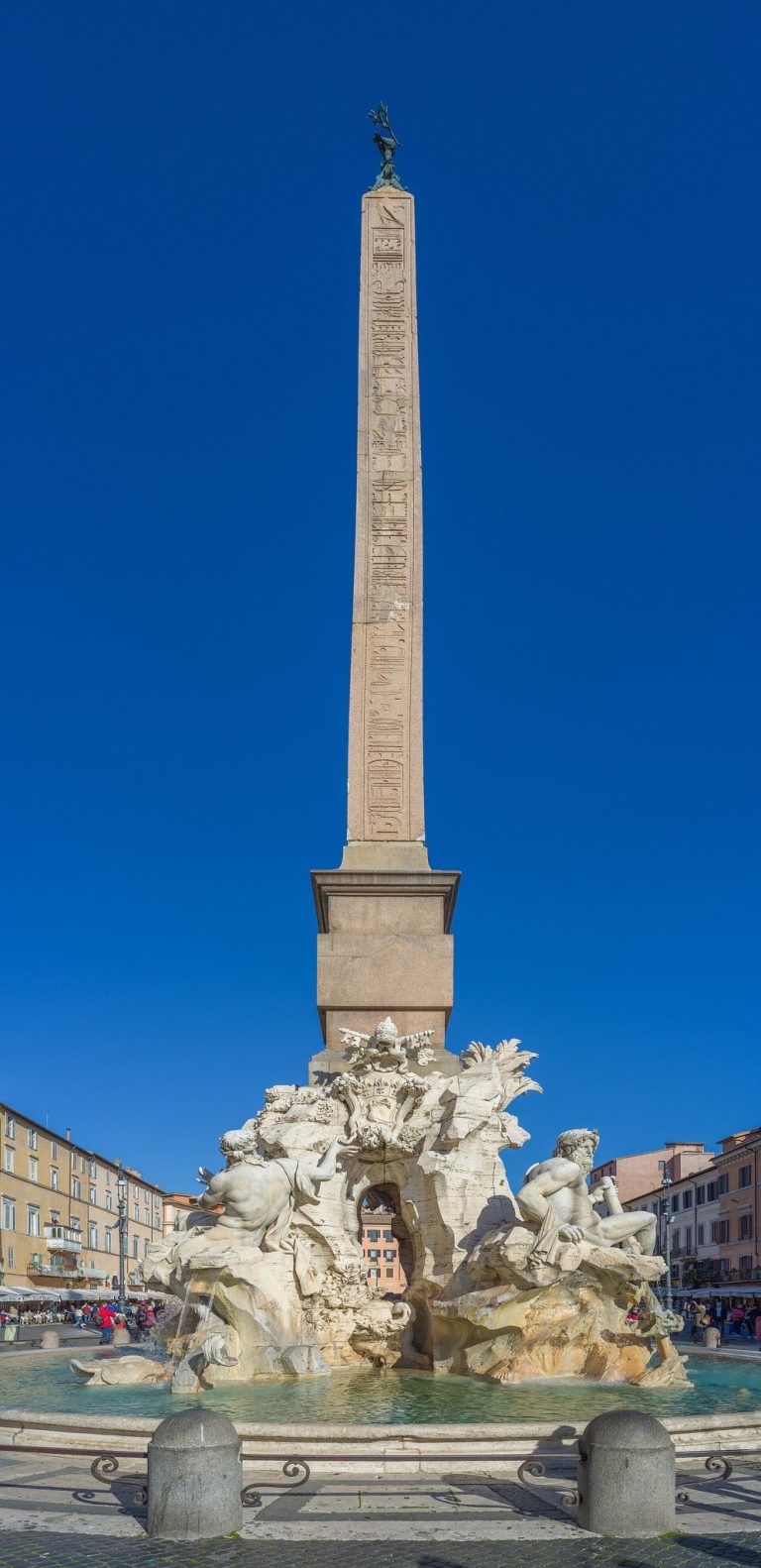 Obelisco Agonale: A Roman Obelisk on the Fountain of the Four Rivers