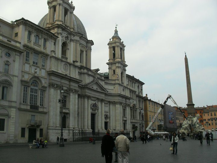 Obelisco Agonale: A Roman Obelisk on the Fountain of the Four Rivers 2 Obelisco Agonale