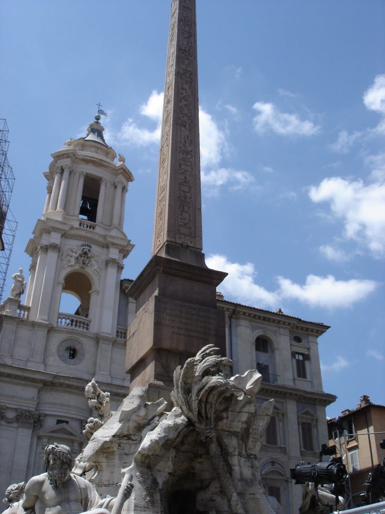 Obelisco Agonale: A Roman Obelisk on the Fountain of the Four Rivers 3 Obelisco Agonale