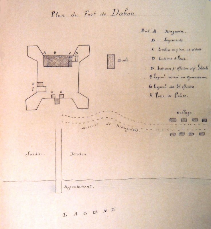 Fort de Dabou: A French Military and Administrative Post in Côte d’Ivoire 2 Fort de Dabou