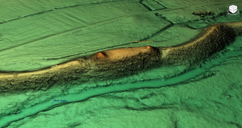 Ķoderu hillfort: A Late Iron Age Liv Settlement in Latvia 2 Ķoderu hillfort