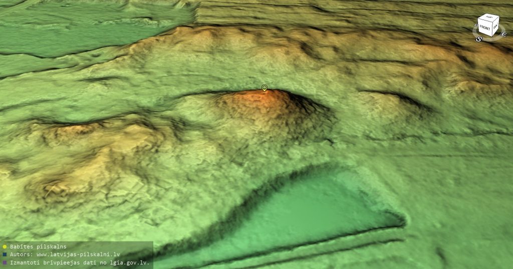 Babītes Hillfort: A Medieval Fortified Site in Latvia 3 Babītes hillfort