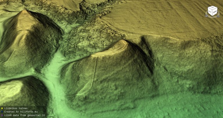 Lizdeikos kalnas: A Hillfort and Fore-Hill at Kernavė, Lithuania