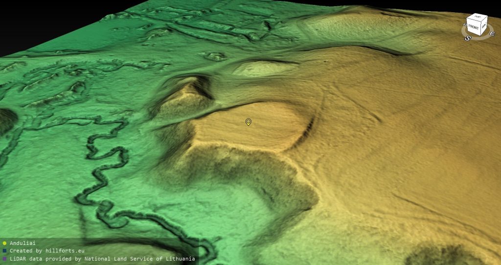 Hillfort Anduliai: The Site of Medieval Kretinga Castle in Lithuania 3 Hillfort Anduliai