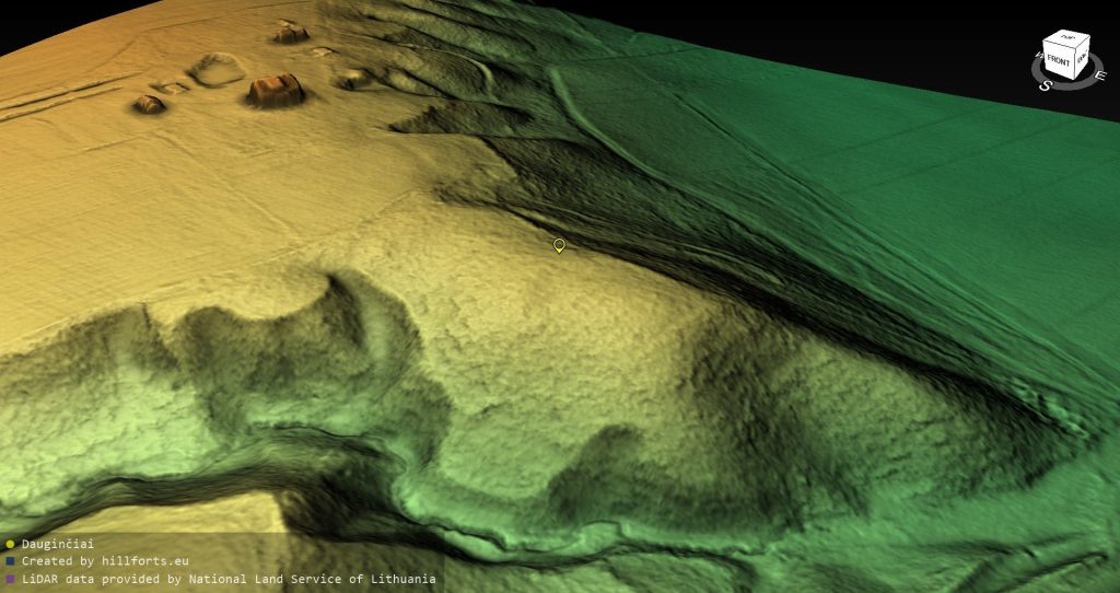 Dauginčiai Hillfort: A First-Millennium Fortified Site in Lithuania 1 Dauginčiai hillfort