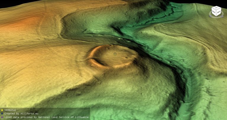 Vembūtų Hillfort: A Samogitian Defensive Stronghold in Lithuania