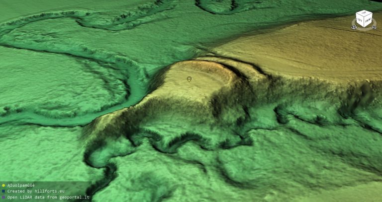 Ąžuolpamūšė Hillfort: A Semigallian Fortified Settlement in Lithuania