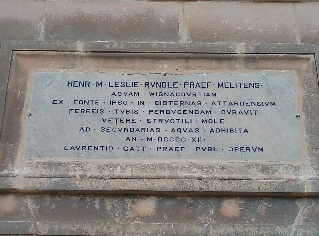 Wignacourt Aqueduct: Malta’s Seventeenth-Century Water-Supply System 3 Wignacourt Aqueduct