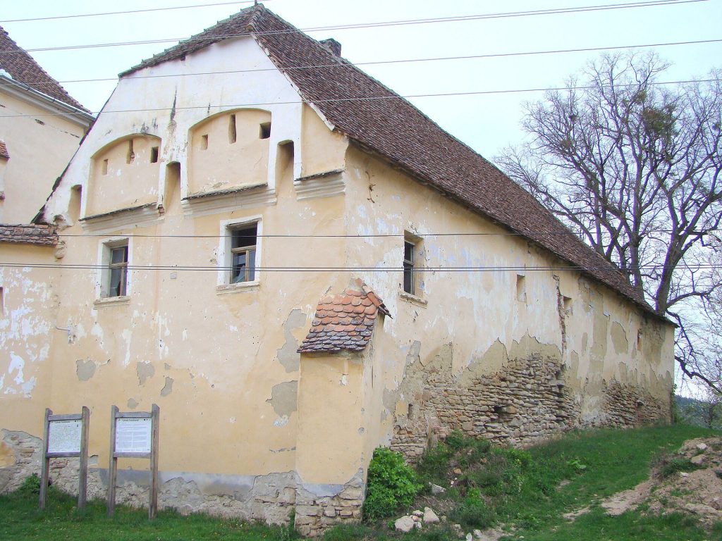 Lutheran church in Daia, Apold commune, Mureș