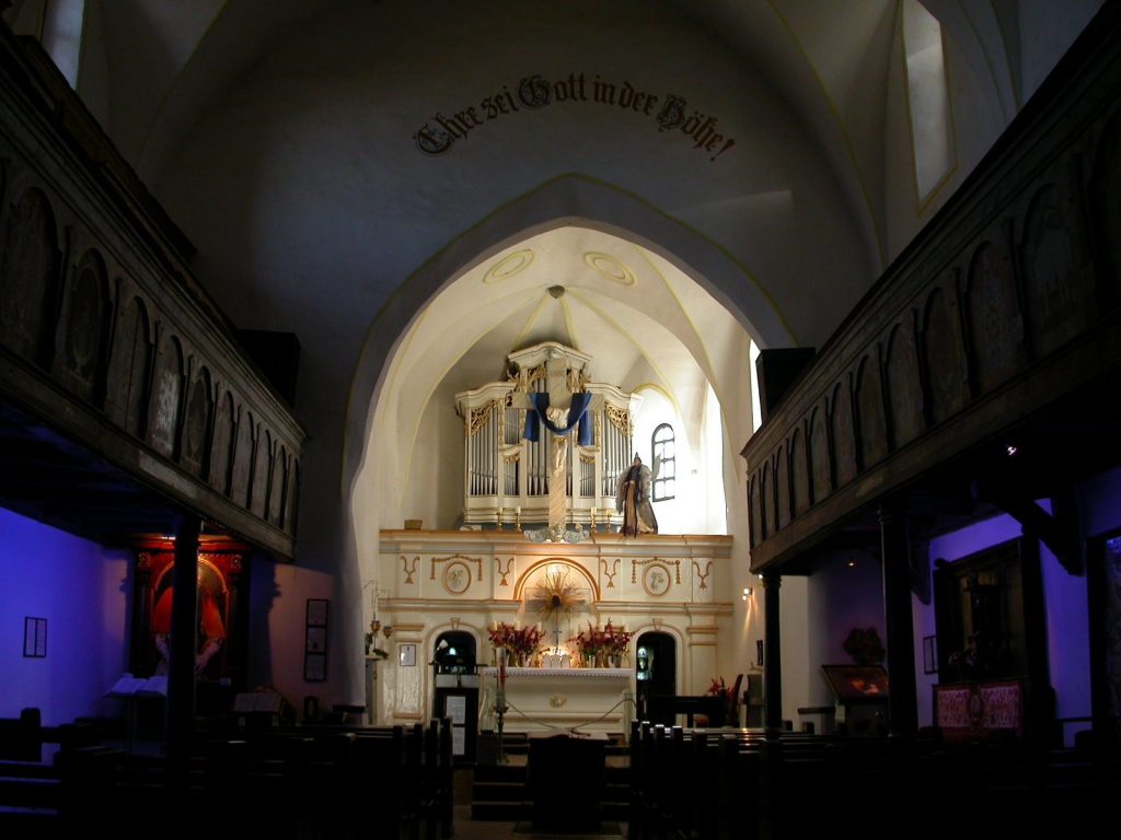 Lutheran church in Iacobeni, Sibiu
