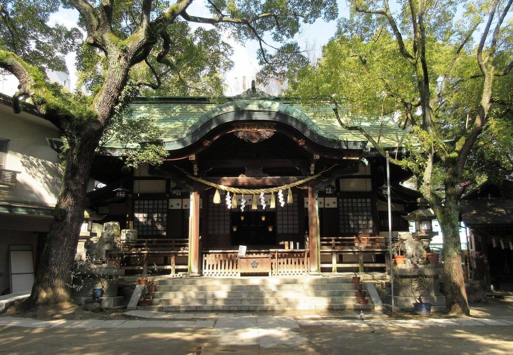 Fukushima Tenmangū: A Tenjin Shrine in Osaka, Japan 1 Fukushima Tenmangū