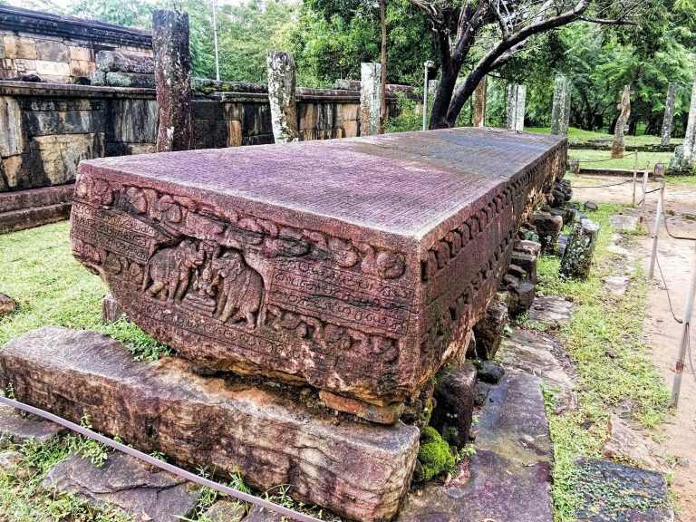 Gal Pota: The Stone Inscription of Polonnaruwa