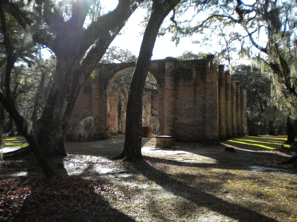 Old Sheldon Church Ruins