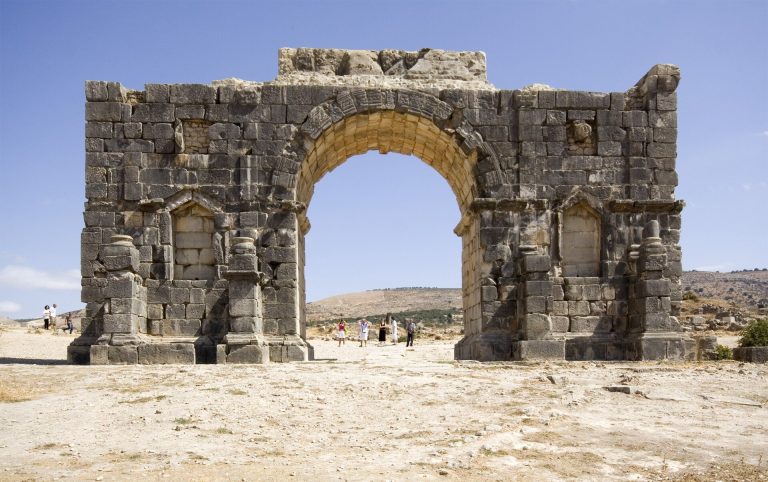 Arch of Caracalla: A Roman Commemorative Gateway at Volubilis