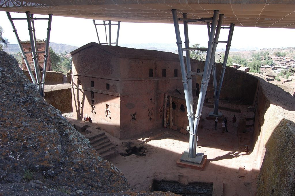 Bete Maryam: A Rock-Cut Ethiopian Orthodox Church at Lalibela 3 Bete Maryam