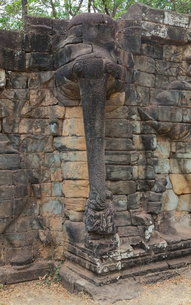 Terrace of the Elephants: A Ceremonial Platform at Angkor Thom 4 Terrace of the Elephants
