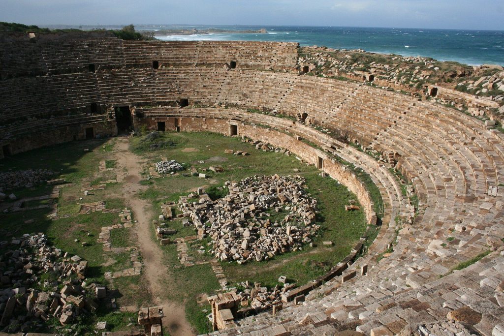 Roman Amphitheatre of Leptis Magna: A Roman Spectacle Venue in Libya 2 Roman amphitheatre of Leptis Magna