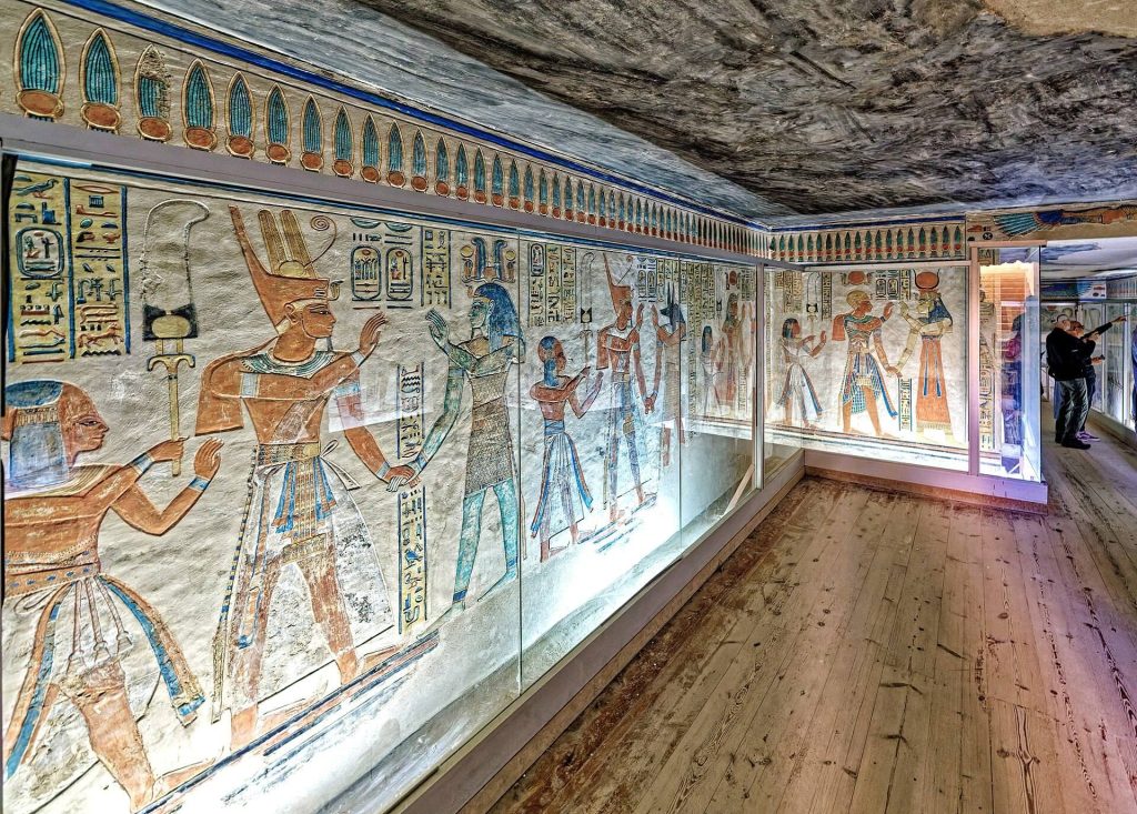 QV55: The Tomb of Prince Amun-her-khepeshef in the Valley of the Queens 1 QV55