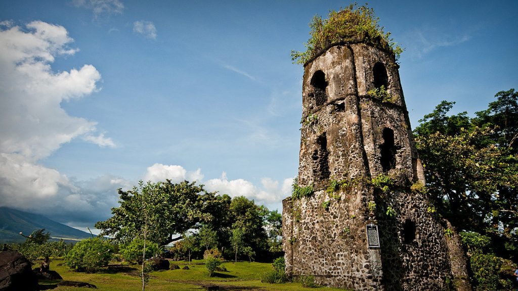 Cagsawa Ruins: The Remains of a Franciscan Baroque Church in the Philippines 1 Cagsawa Ruins