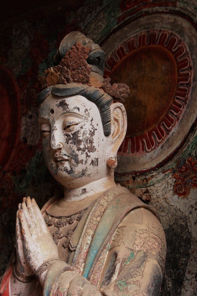 Maijishan Grottoes: A Buddhist Cave Complex in China 2 Maijishan Grottoes