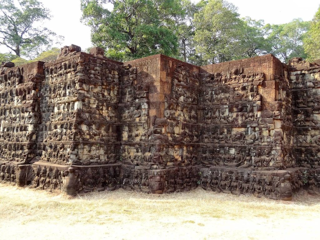 Terrace of the Leper King: A Royal Terrace at Angkor Thom 1 Terrace of the Leper King