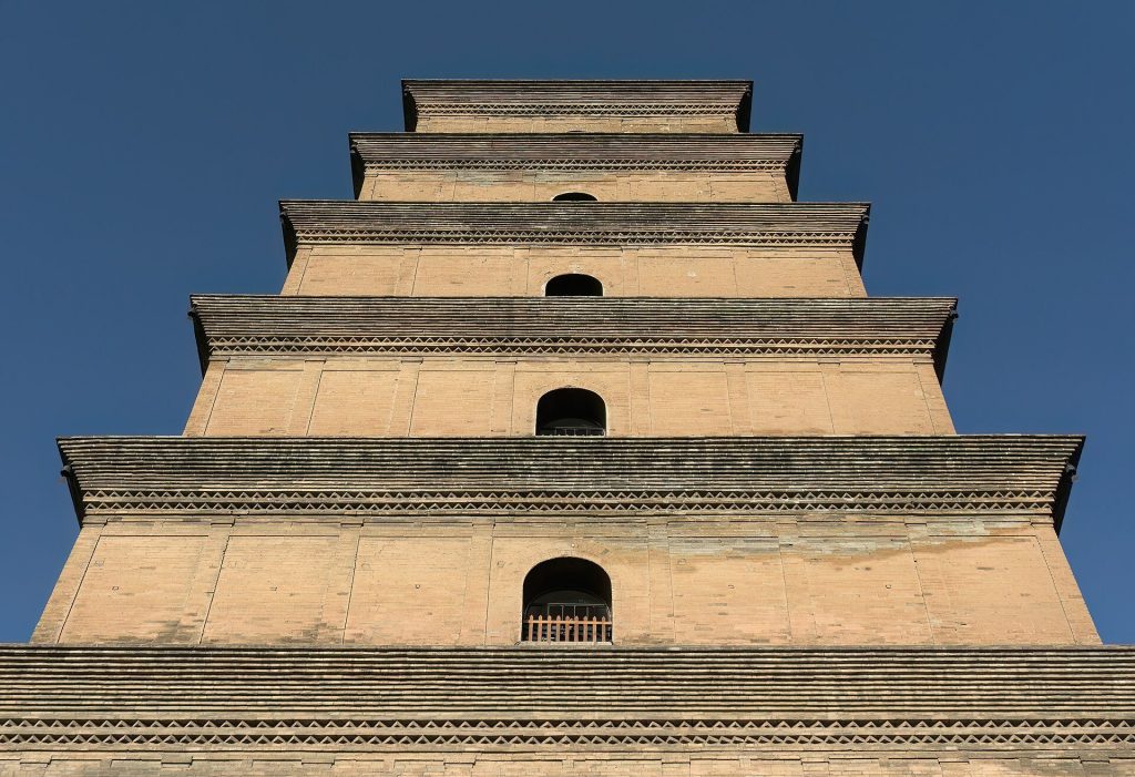 Giant Wild Goose Pagoda: A Tang-Dynasty Buddhist Monument in Xi’an, China 2 Giant Wild Goose Pagoda