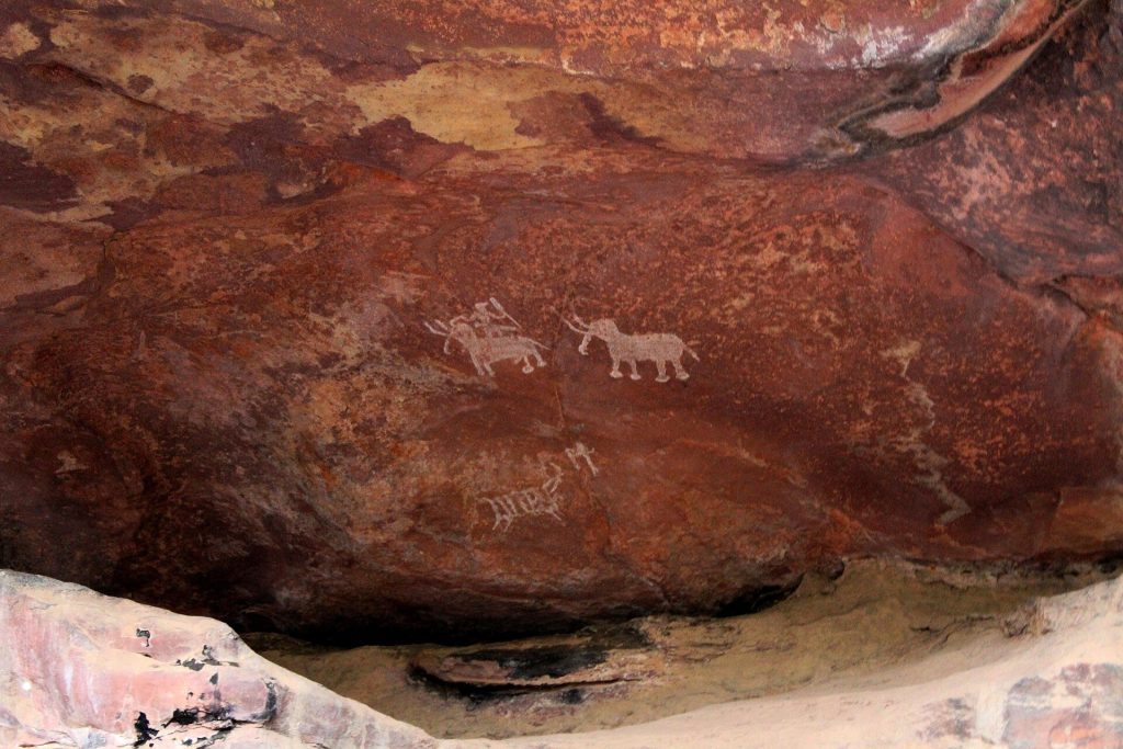 Bhimbetka Rock Shelters: Prehistoric Caves and Rock Art in India 2 Bhimbetka rock shelters