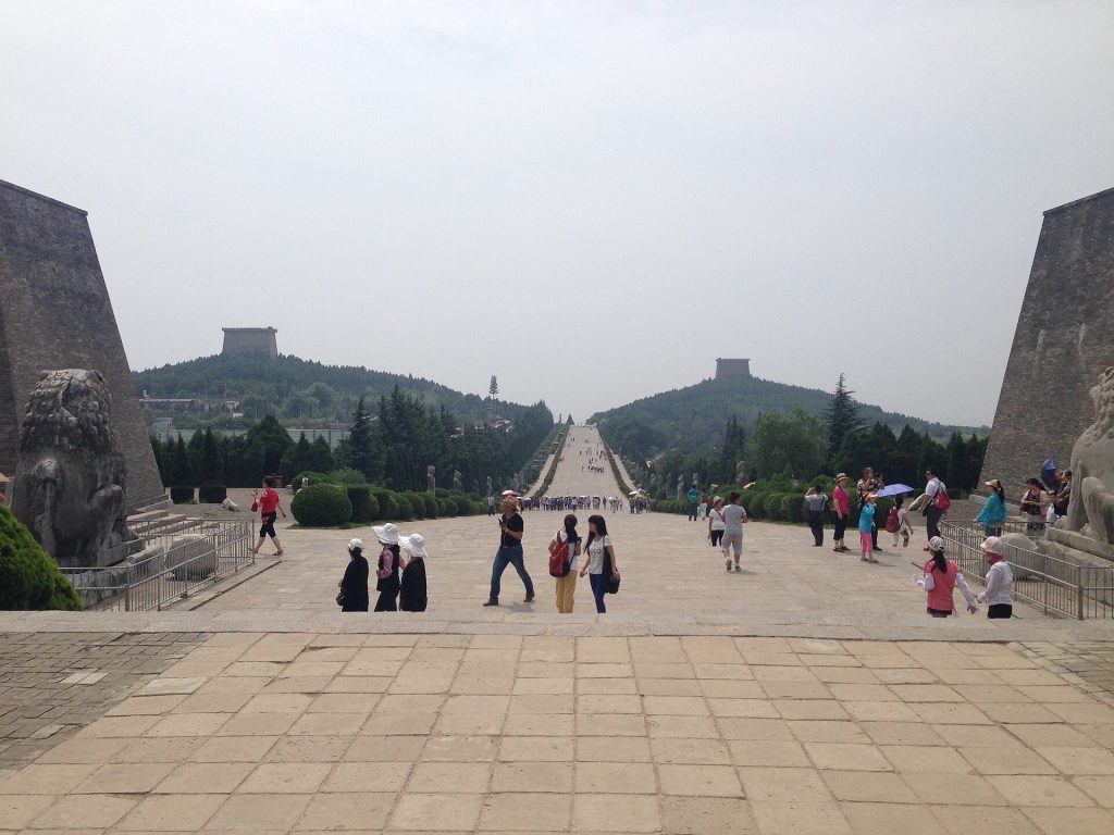 Qianling Mausoleum: A Tang Imperial Funerary Complex in China 1 Qianling Mausoleum