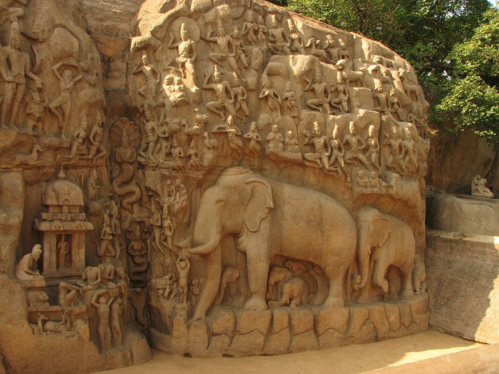Descent of the Ganges: A Pallava Rock Relief at Mahabalipuram 3 Descent of the Ganges