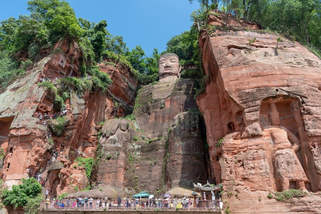 Leshan Giant Buddha: A Tang-Dynasty Cliff-Carved Maitreya in China 1 Leshan Giant Buddha
