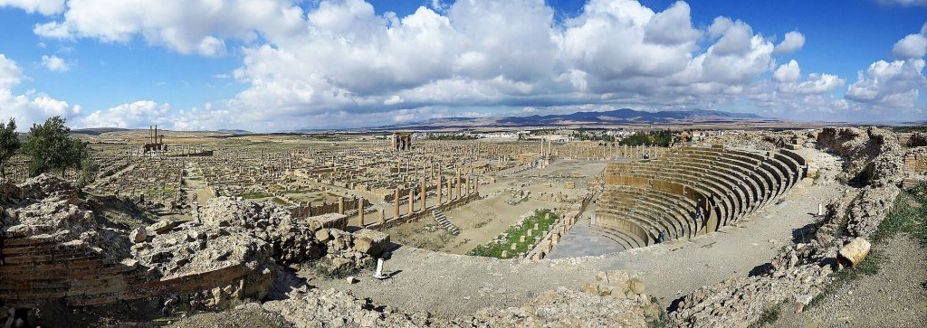 Roman Theatre of Timgad: A Roman Civic Theatre in Algeria 2 Roman Theatre of Timgad