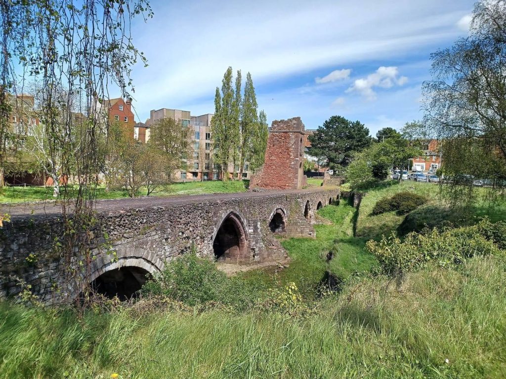 Old Exe Bridge: Medieval Stone Crossing at Exeter 2 Old Exe Bridge