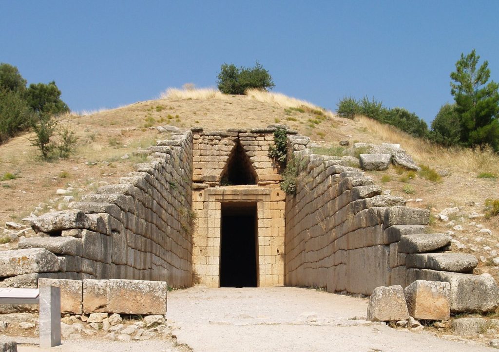 Treasury of Atreus: A Mycenaean Tomb at Mycenae, Greece 1 Treasury of Atreus