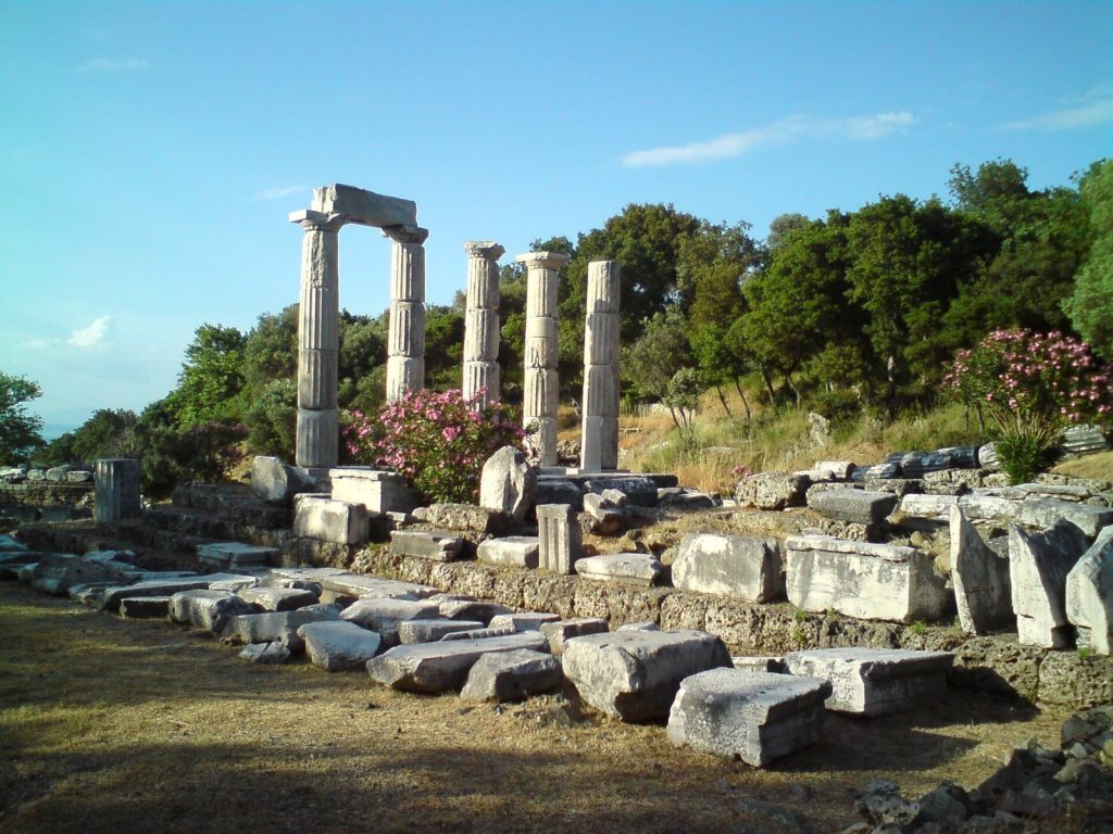 The Sanctuary of the Great Gods at Samothrace: A Panhellenic Religious Center 2 Samothrace temple complex