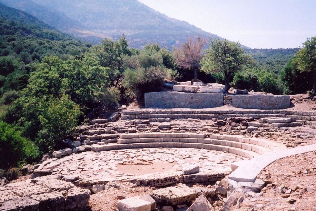 The Sanctuary of the Great Gods at Samothrace: A Panhellenic Religious Center 3 Samothrace temple complex