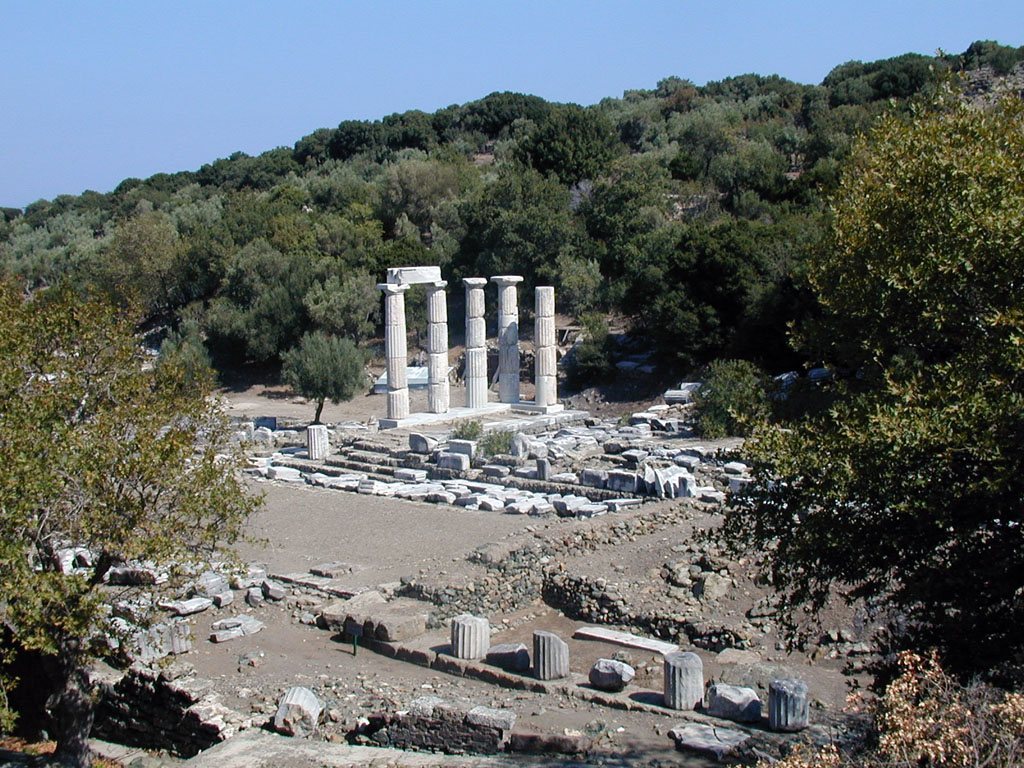 The Sanctuary of the Great Gods at Samothrace: A Panhellenic Religious Center 4 Samothrace temple complex