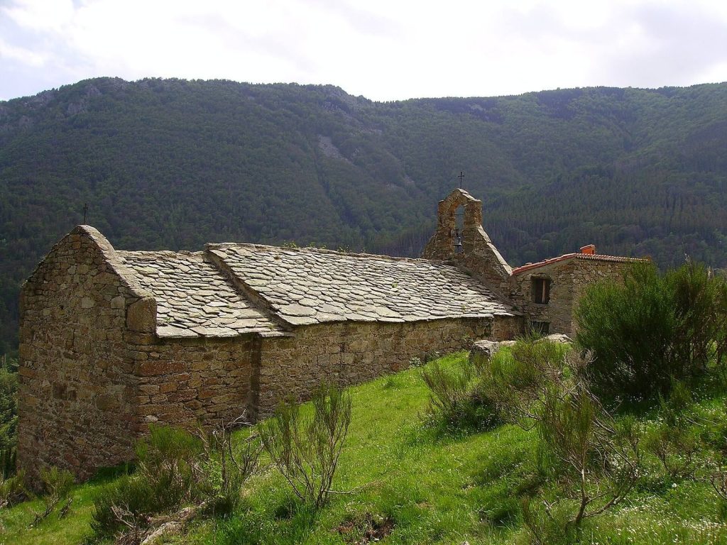 The hermitage of Saint-Guillem Combret
