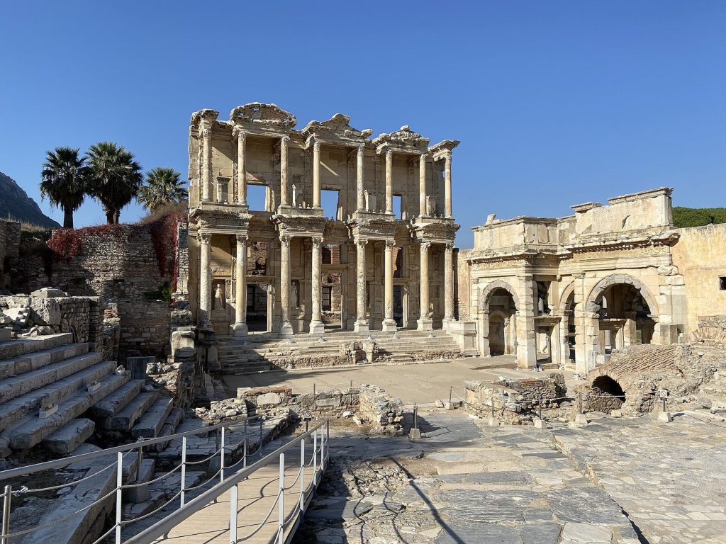 Library of Celsus: Roman Public Library and Funerary Monument at Ephesus 2 Library of Celsus